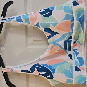 OLD NAVY TROPICAL PRINT BIKINI TOP: NEW WITH TAGS: SIZE XXL